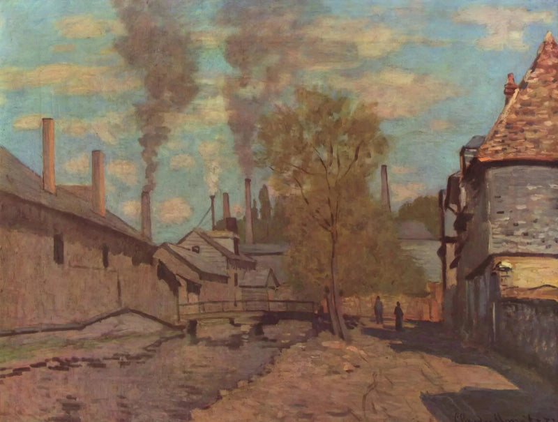 Bekken ved Robec - Claude Monet