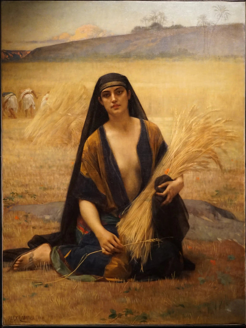 Ruth som glaner i Boas' åkre - Alexandre Cabanel

Source:
Ruth glanant dans les champs de Booz - Alexandre Cabanel