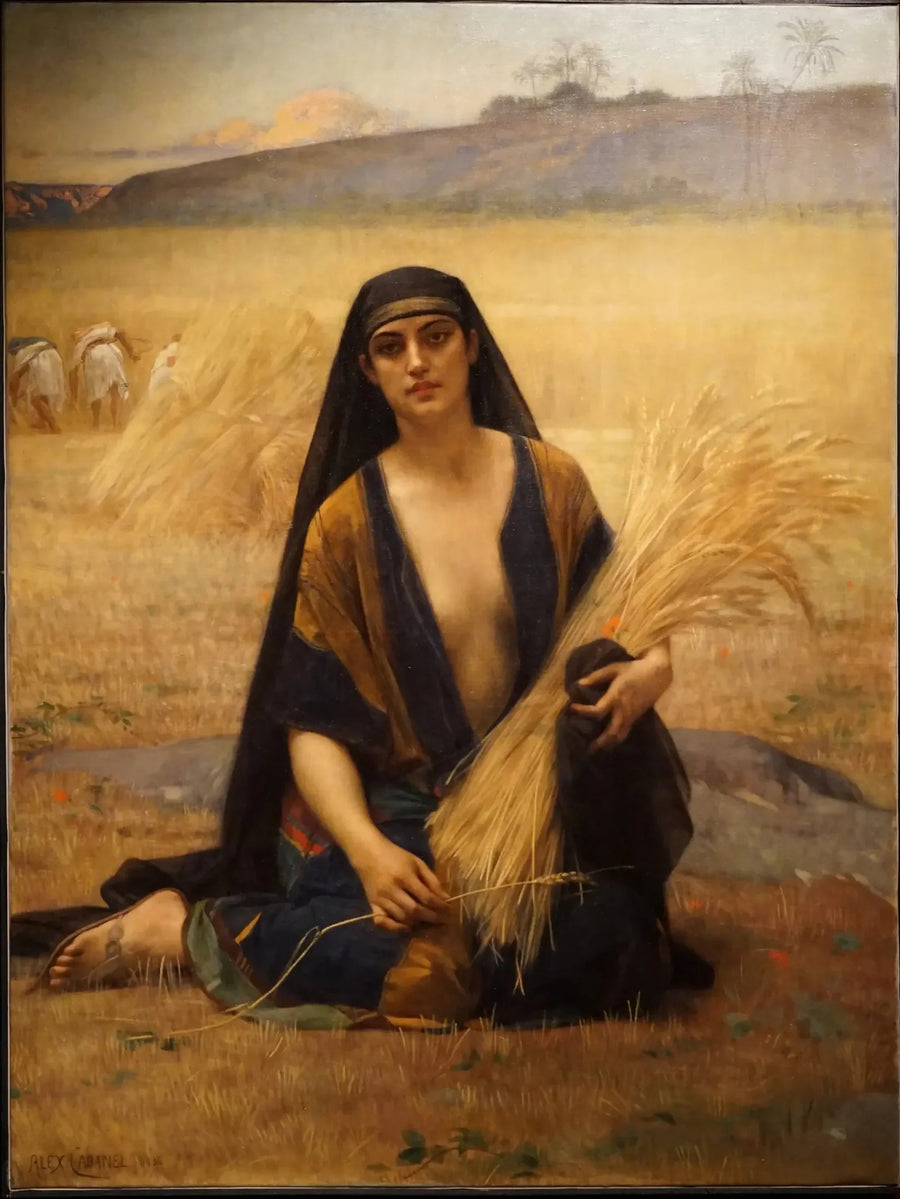 Ruth som glaner i Boas' åkre - Alexandre Cabanel

Source:
Ruth glanant dans les champs de Booz - Alexandre Cabanel