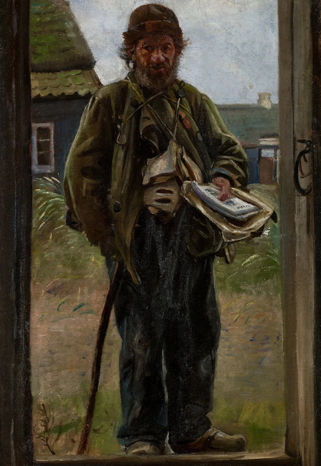 Søren Bondhagen vend des ballades. - Michael Peter Ancher image 1 copie peinte à la main à l’huile