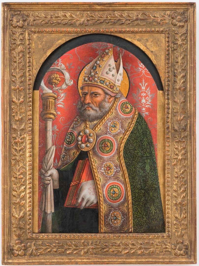 Saint Ambroise - Carlo Crivelli - Alpha Reproduction