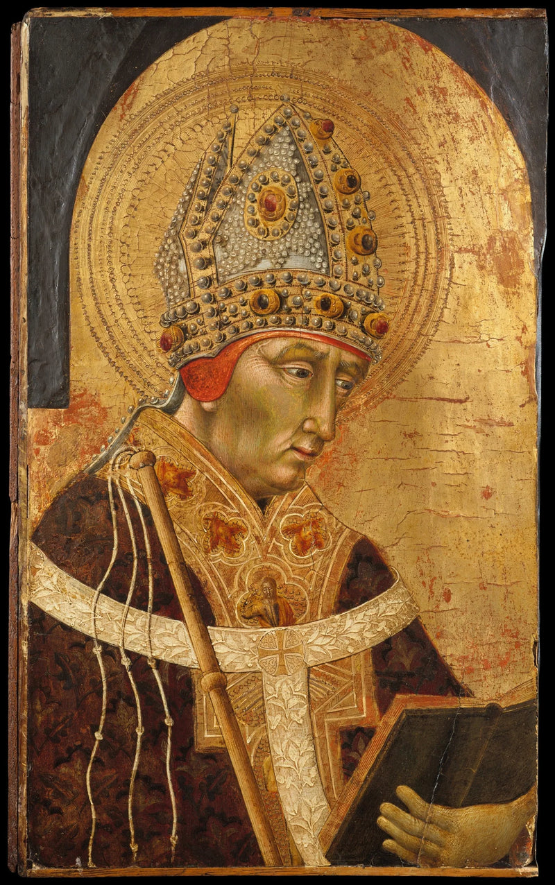 Saint Ambrosius - Giovanni di Paolo