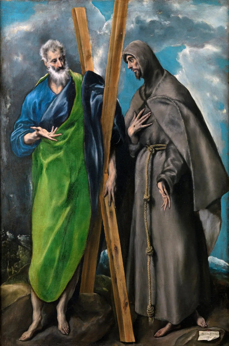 Saint André og Saint François - El Greco