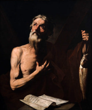 Saint André, fiskernes beskytter - Jusepe de Ribera