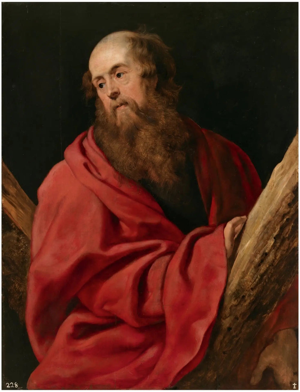 Saint André - Peter Paul Rubens image 1 reproduction artisanale de tableau