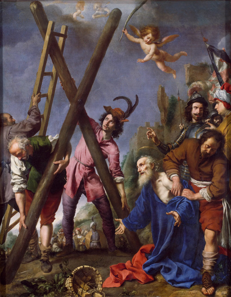 Saint André ber før sin martyrdød - Carlo Dolci