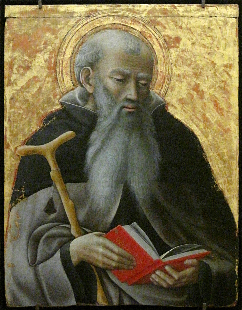 Saint Antoine abbed - Mester av Osservanza
