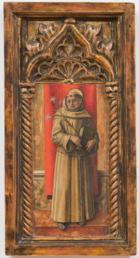 Saint Antoine de Padoue - Carlo Crivelli - Alpha Reproduction