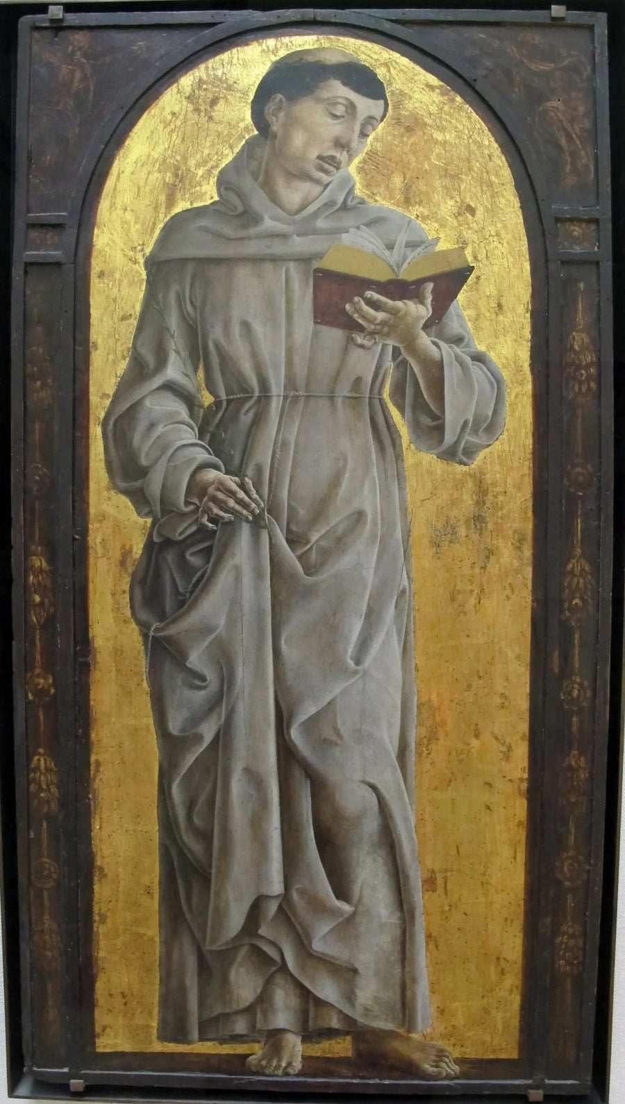 Saint Antoine de Padoue lesende - Cosmè Tura