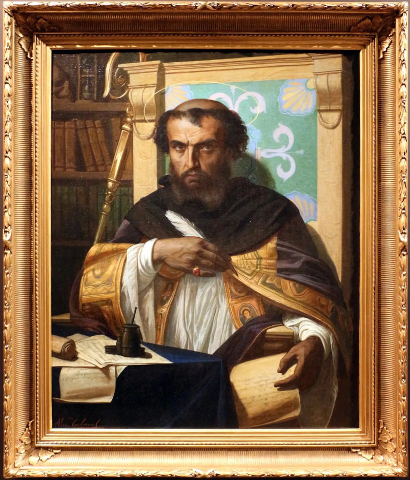 Saint Augustin på sitt kontor - Alexandre Cabanel

Source:
Saint Augustin dans son bureau - Alexandre Cabanel