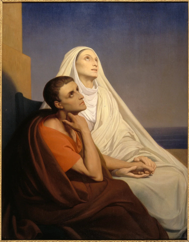 Saint Augustin og Saint Monique - Ary Scheffer