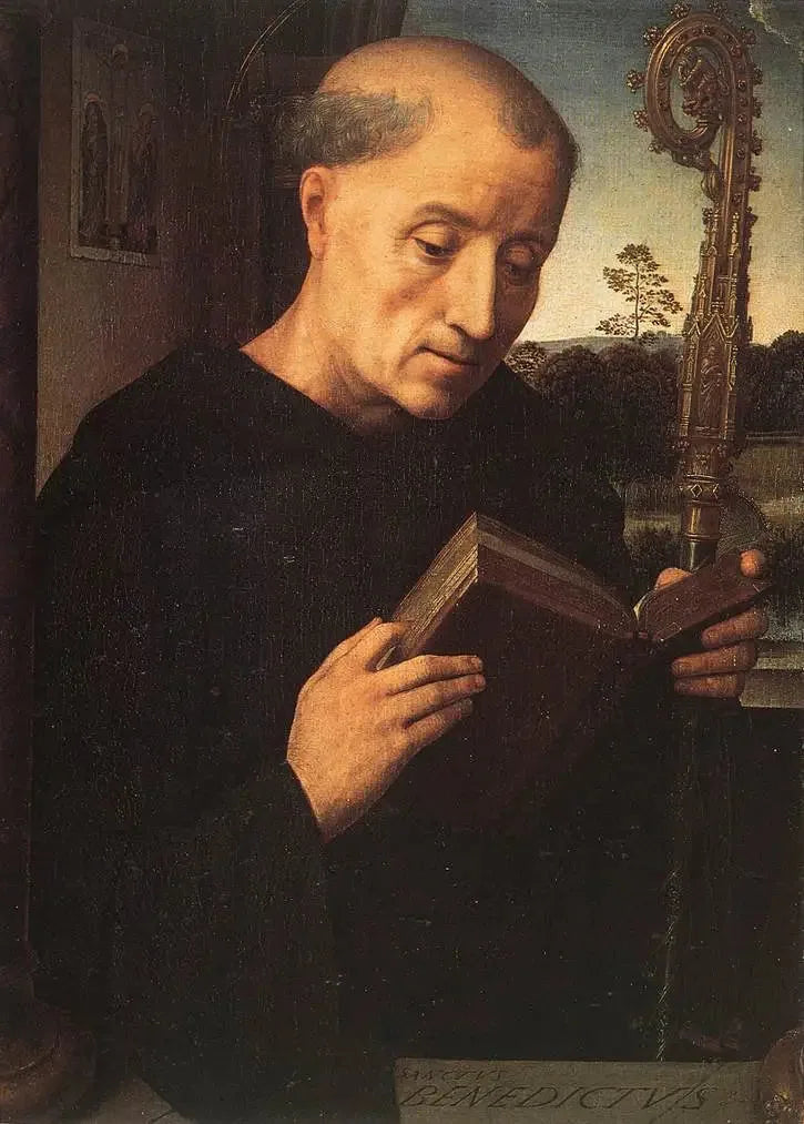 Saint Benoît: Venstre vinge - Hans Memling