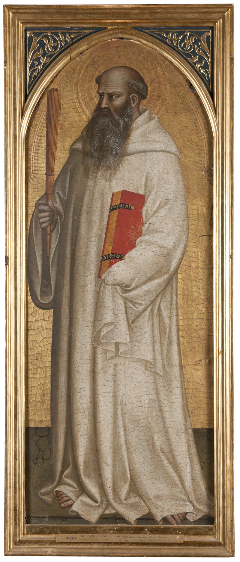Saint Benoît - Nardo di Cione image 1 reproduction de peinture à l’huile