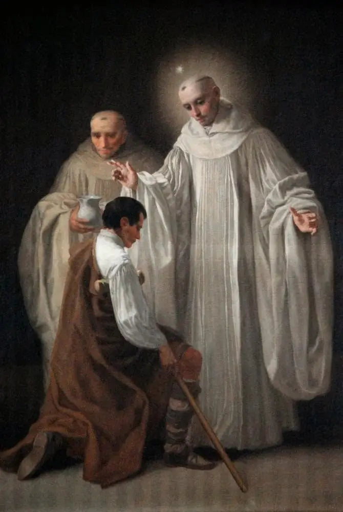 Saint Bernard av Clairvaux som helbreder en invalid - Francisco de Goya