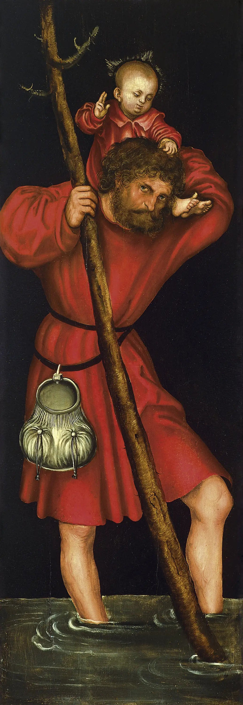 Saint Christophe - Lucas Cranach den eldre