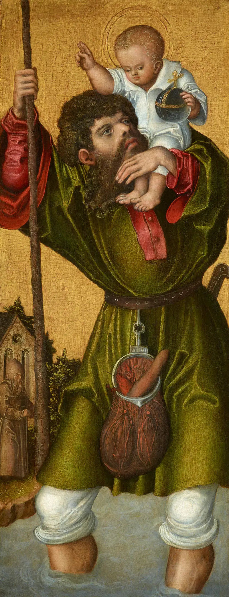 Saint Christophe - Lucas Cranach den eldre