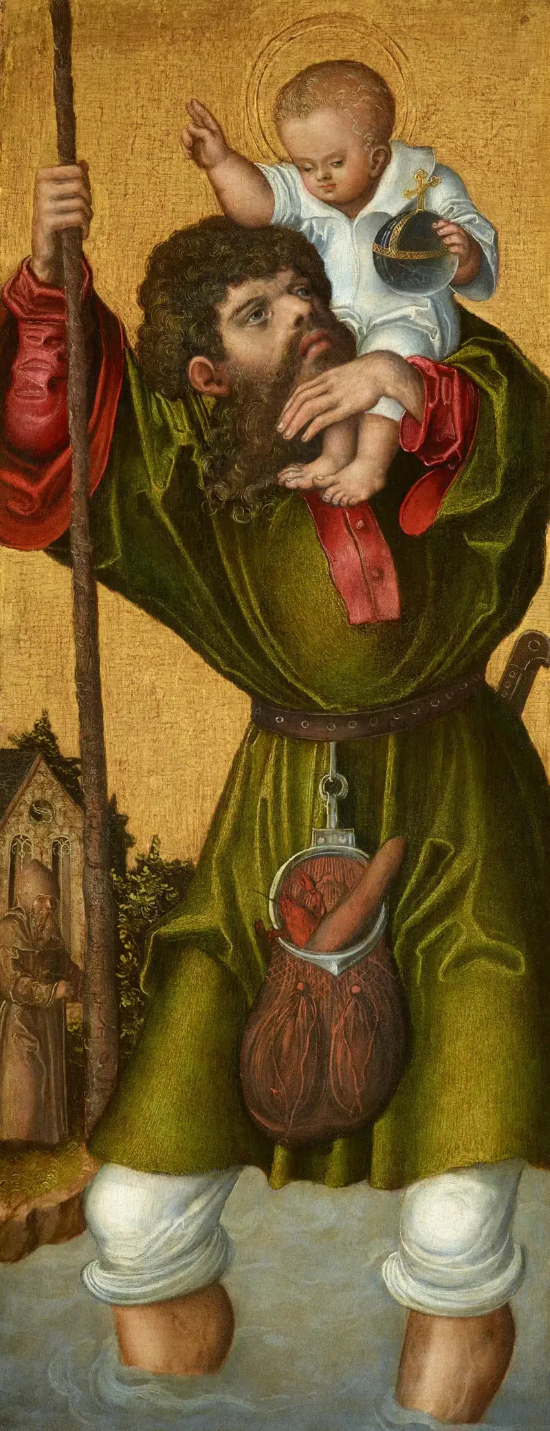 Saint Christophe - Lucas Cranach den eldre