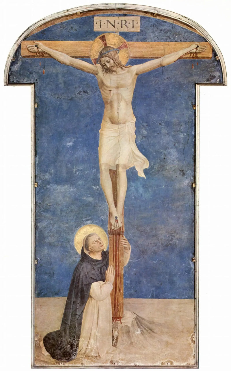 Saint Dominique som tilber korsfestelsen - Fra Angelico

Source:
Saint Dominique adorant la Crucifixion - Fra Angelico