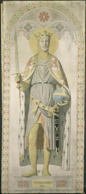 Saint Ferdinand, roi de Castille et de Léon - Jean-Auguste-Dominique Ingres image 1 tableau peint à l’huile sur toile