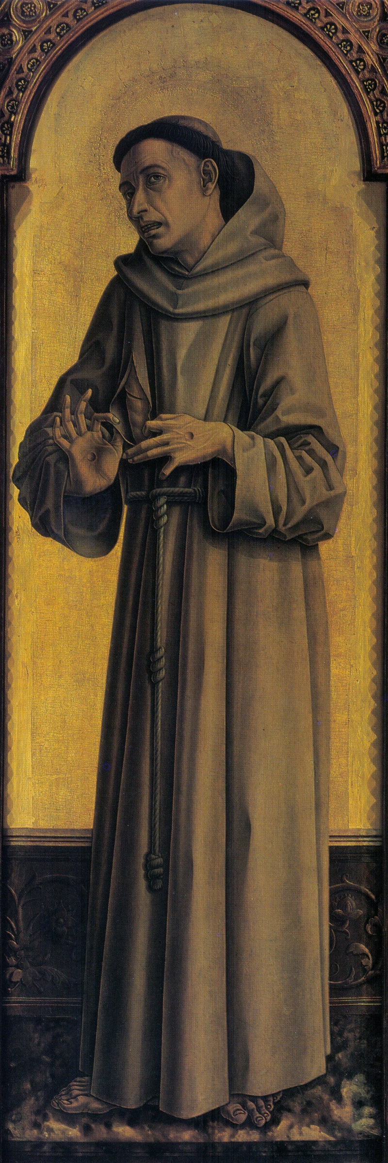 Saint Frans av Assisi - Carlo Crivelli
