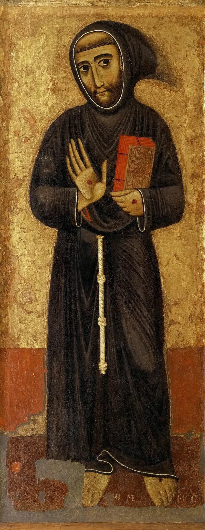Saint Frans av Assisi - Margaritone fra Arezzo
