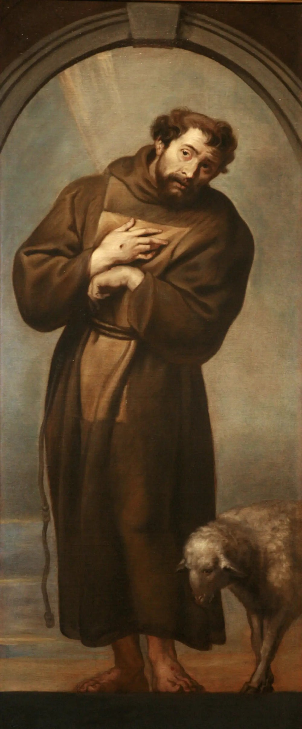 Saint François d'Assise - Peter Paul Rubens image 1 reproduction d’œuvre d’art à l’huile