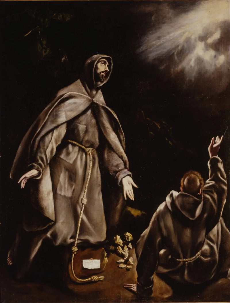 Saint François i ekstase - El Greco