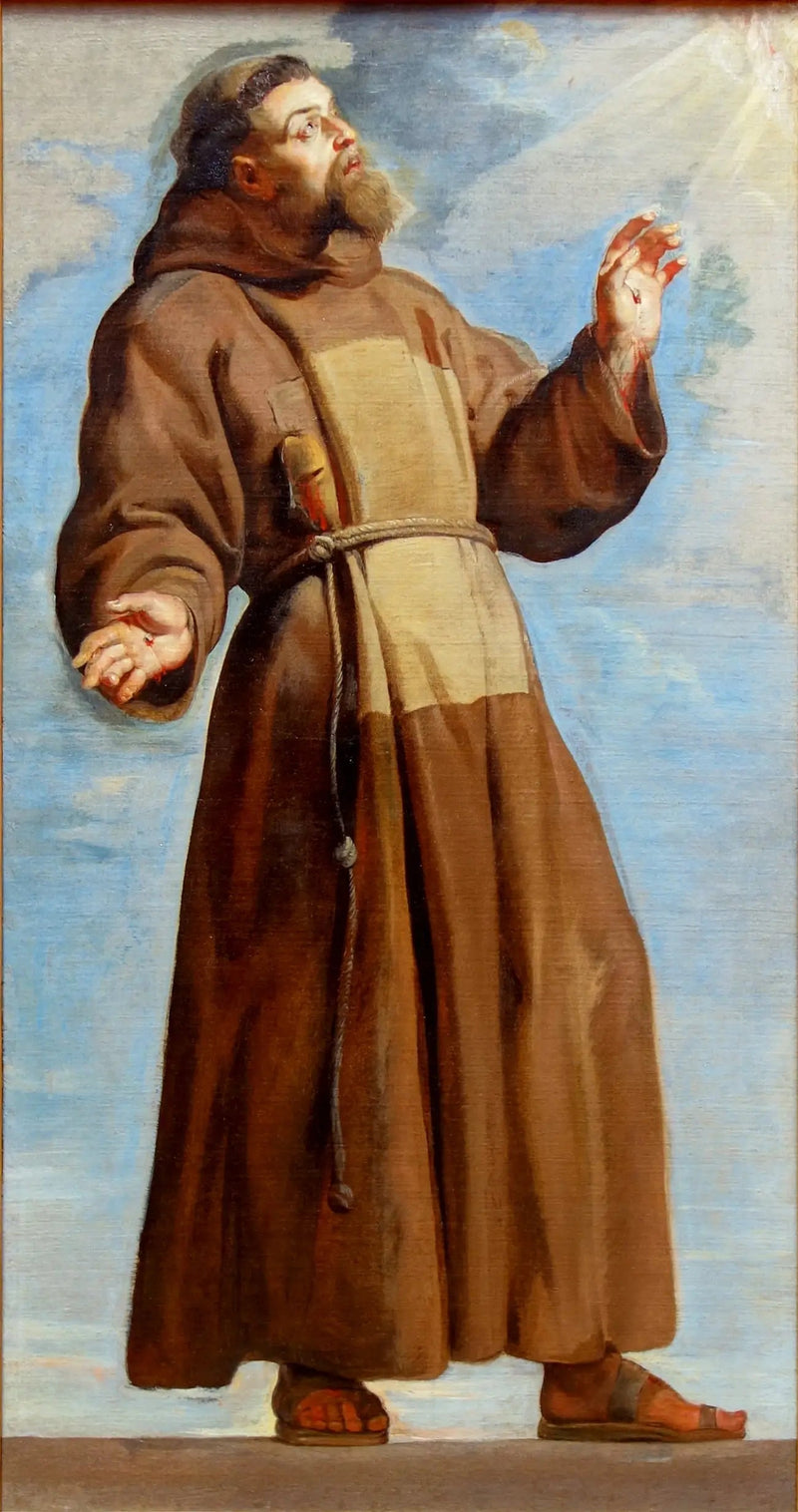 Saint François en ekstase - Peter Paul Rubens