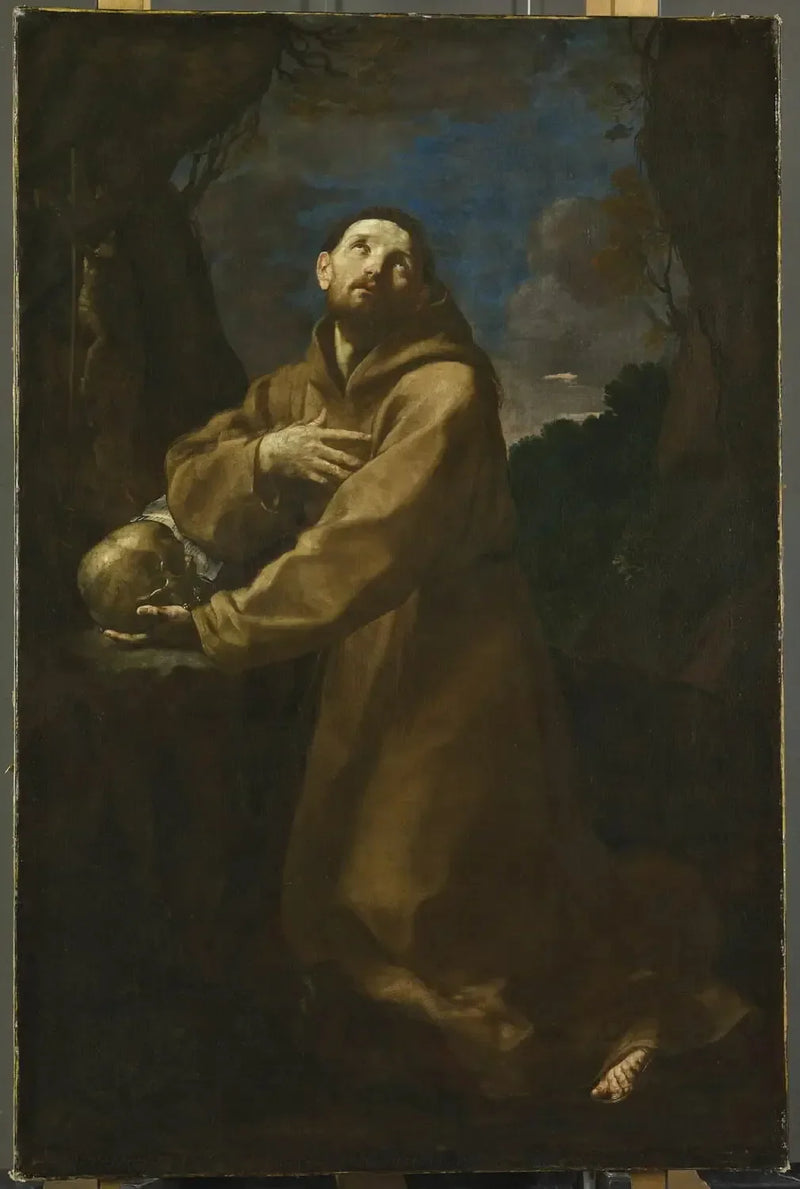Saint François i meditasjon - Guido Reni