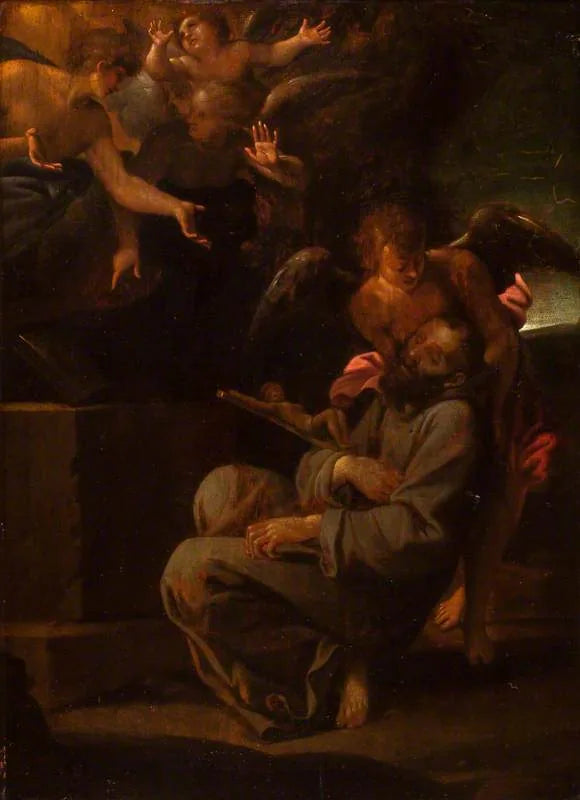Saint François besvimer - Annibale Carracci