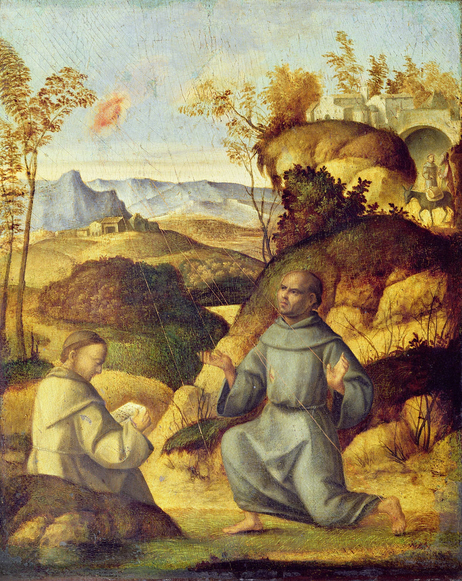 Saint François mottar stigmata - Cima da Conegliano