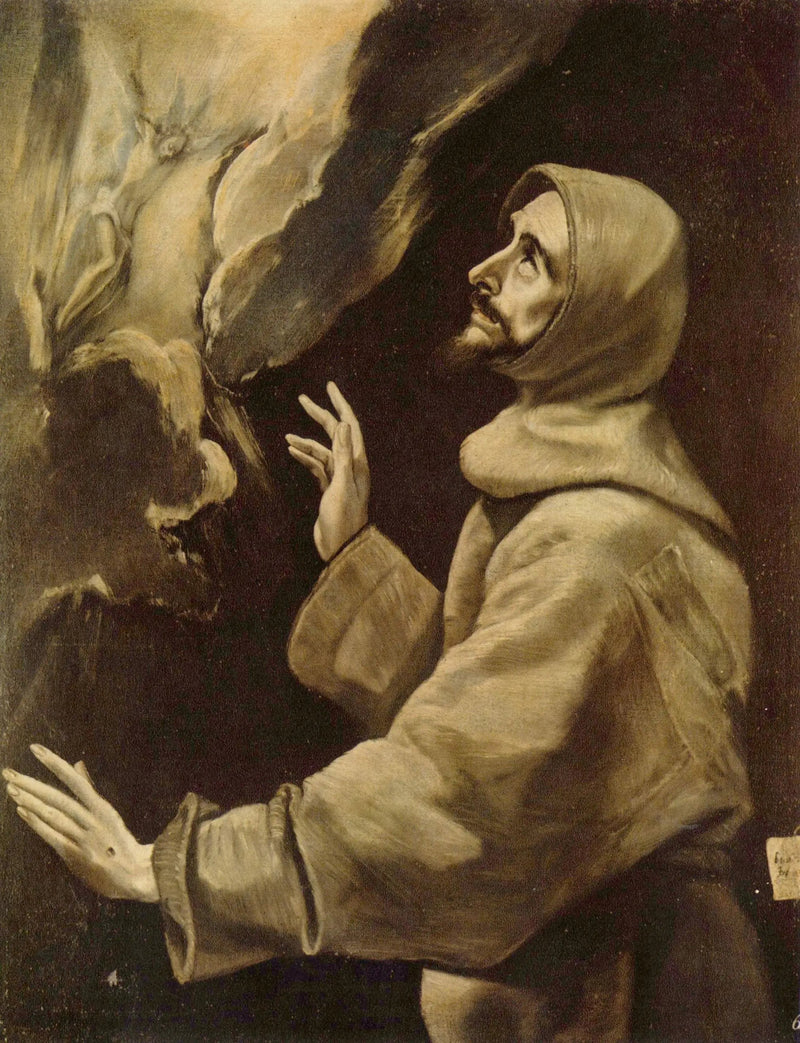 Saint François recevant les stigmata - El Greco