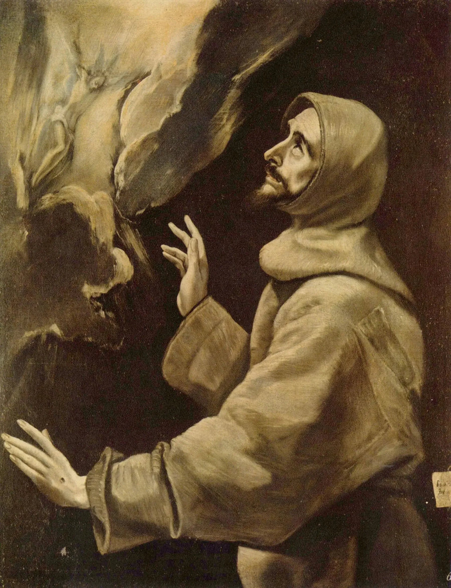 Saint François recevant les stigmata - El Greco