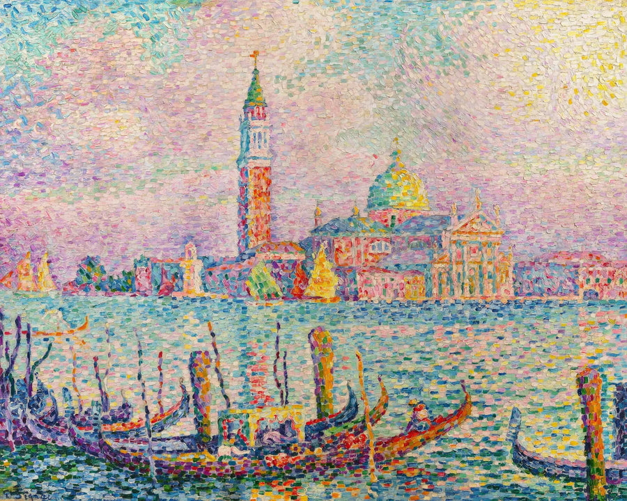 Saint-Georges. Solnedgang (Venezia) - Paul Signac