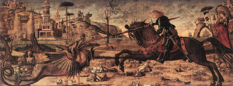Saint Georges og Dragen - Vittore Carpaccio
