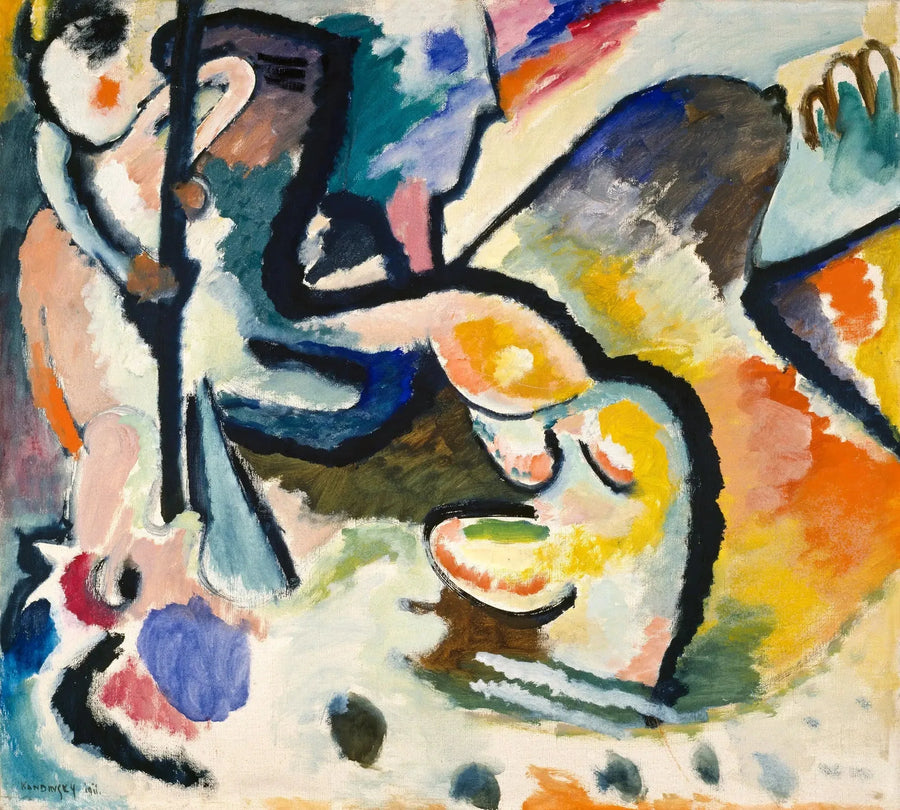 Saint Georg III - Vassily Kandinsky