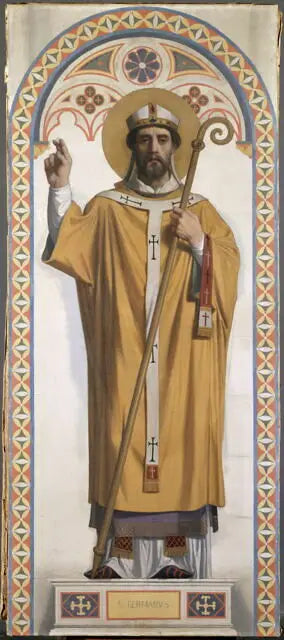 Saint Germain, biskop av Paris - Jean-Auguste-Dominique Ingres