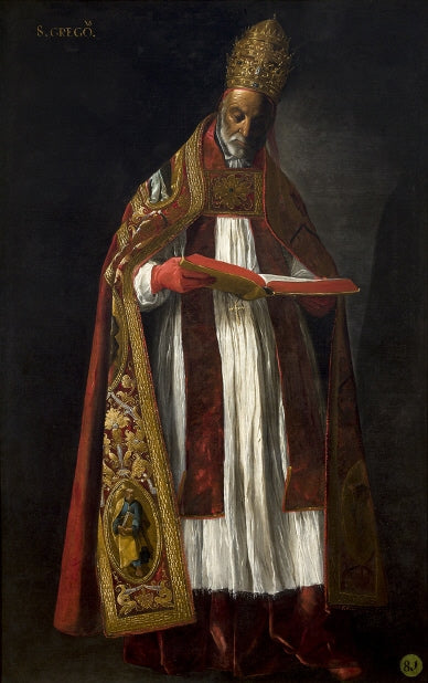 Saint Gregor - Francisco de Zurbarán