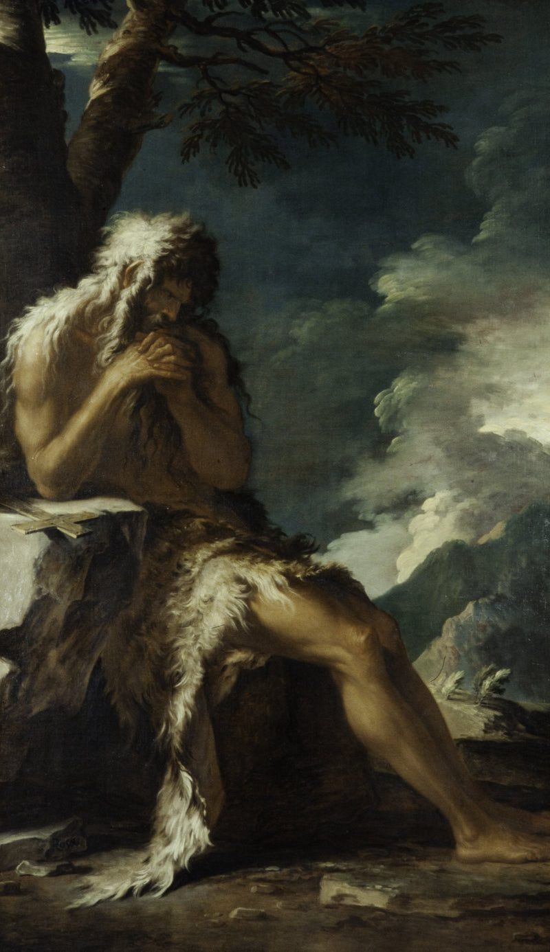 Saint Humphrey (Onuphrius) - Salvator Rosa