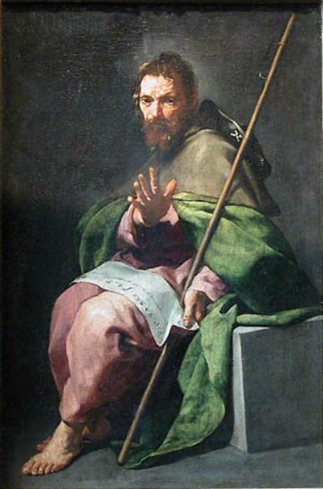 Saint Jacques den store på pilegrimsreise - Alonso Cano
