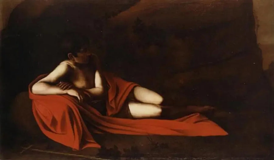 Den liggende Johannes Døperen - Caravaggio