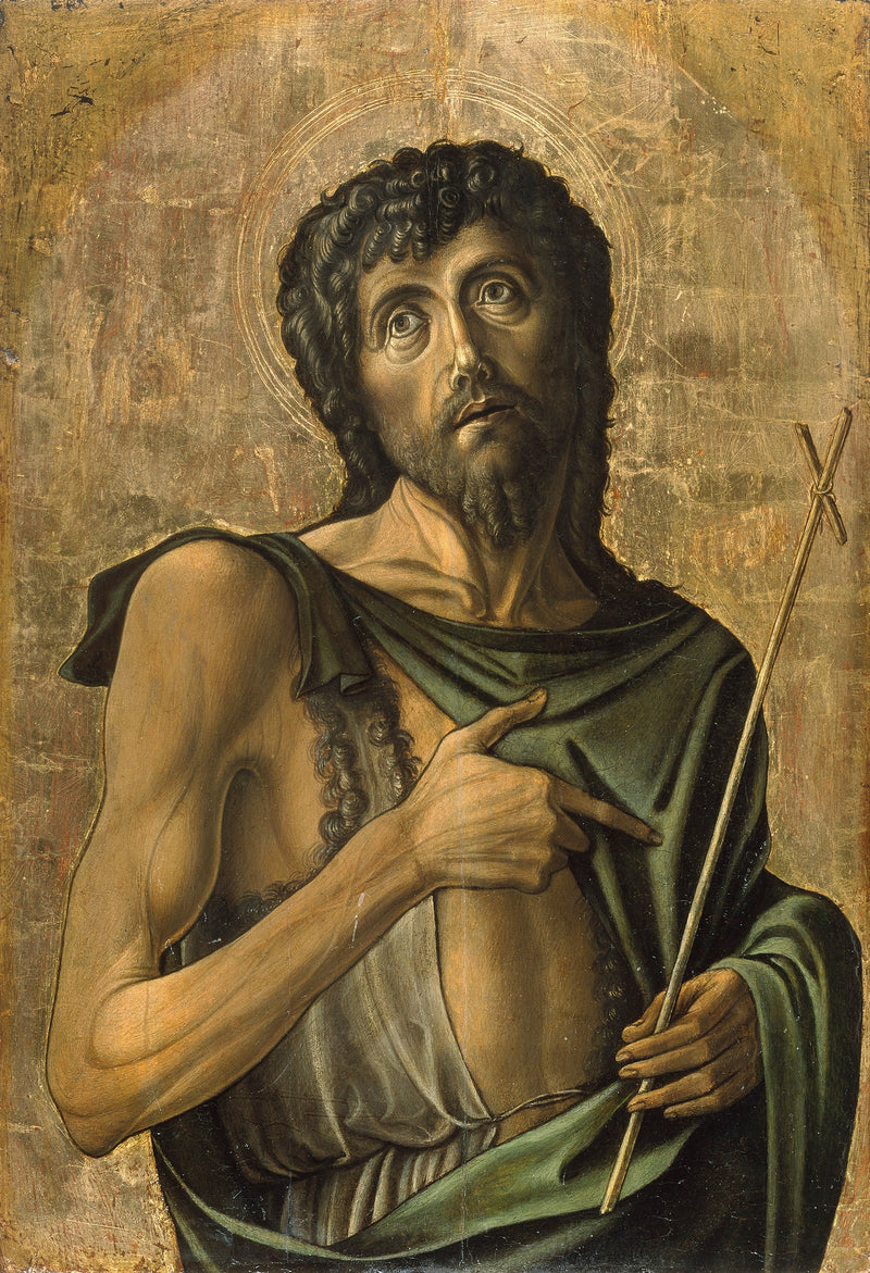 Saint Johannes Døperen - Alvise Vivarini