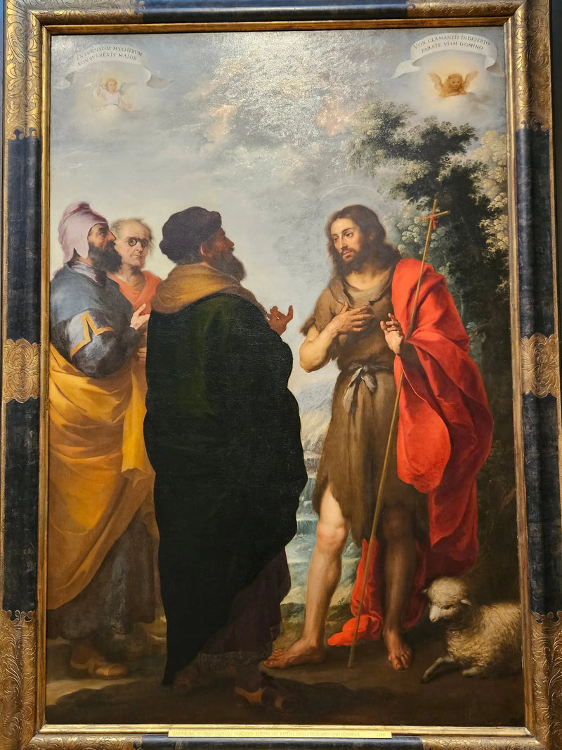 Saint Jean-Baptiste med skriftlærde og fariseere - Bartolomé Esteban Murillo

Source:
Saint Jean-Baptiste avec les scribes et les pharisiens - Bartolomé Esteban Murillo