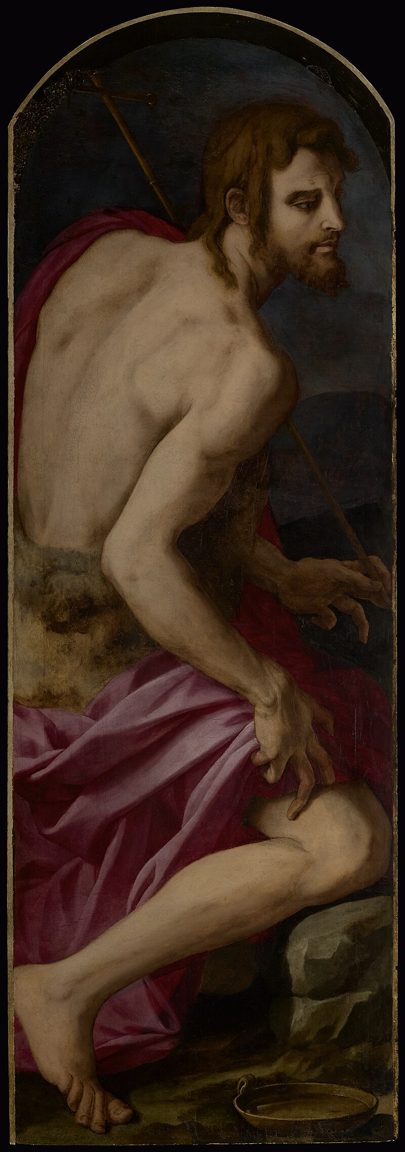 Saint Johannes Døperen - Bronzino