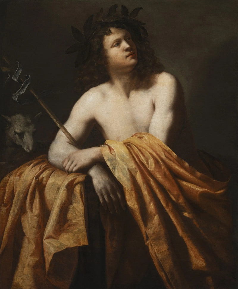 Saint Jean-Baptist i ørkenen - Artemisia Gentileschi