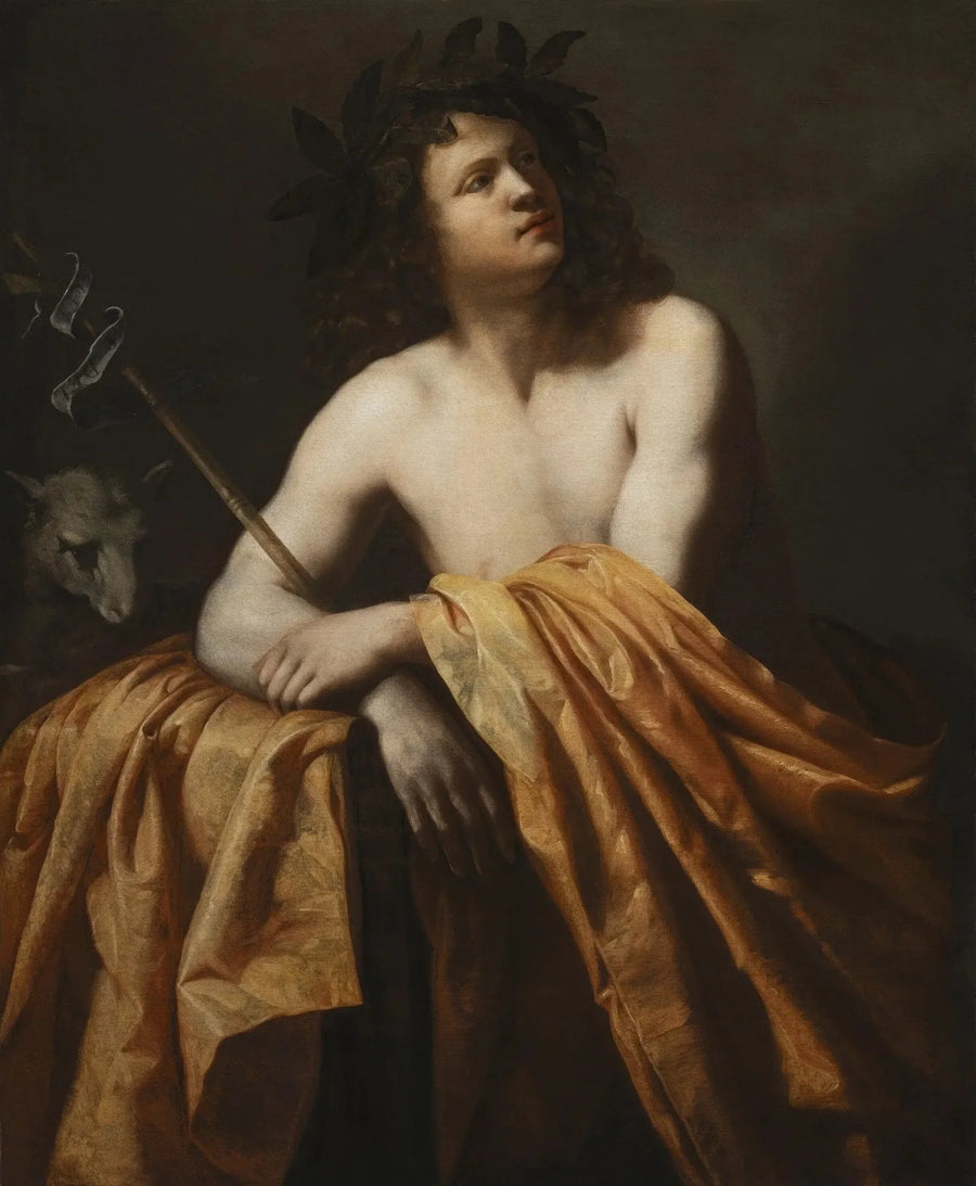 Saint Jean-Baptist i ørkenen - Artemisia Gentileschi