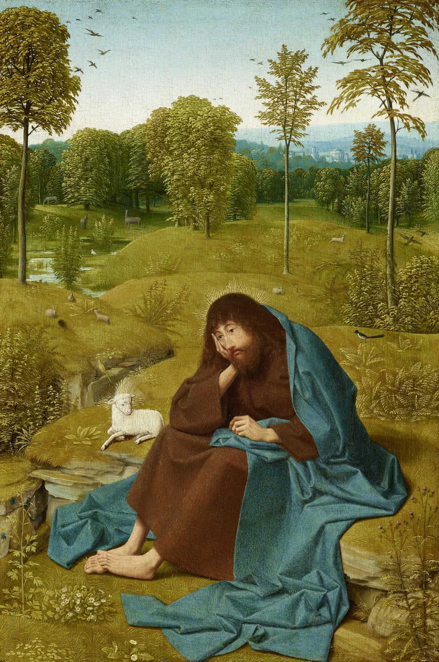 Saint Jean-Baptiste i ørkenen - Geertgen tot Sint Jans
