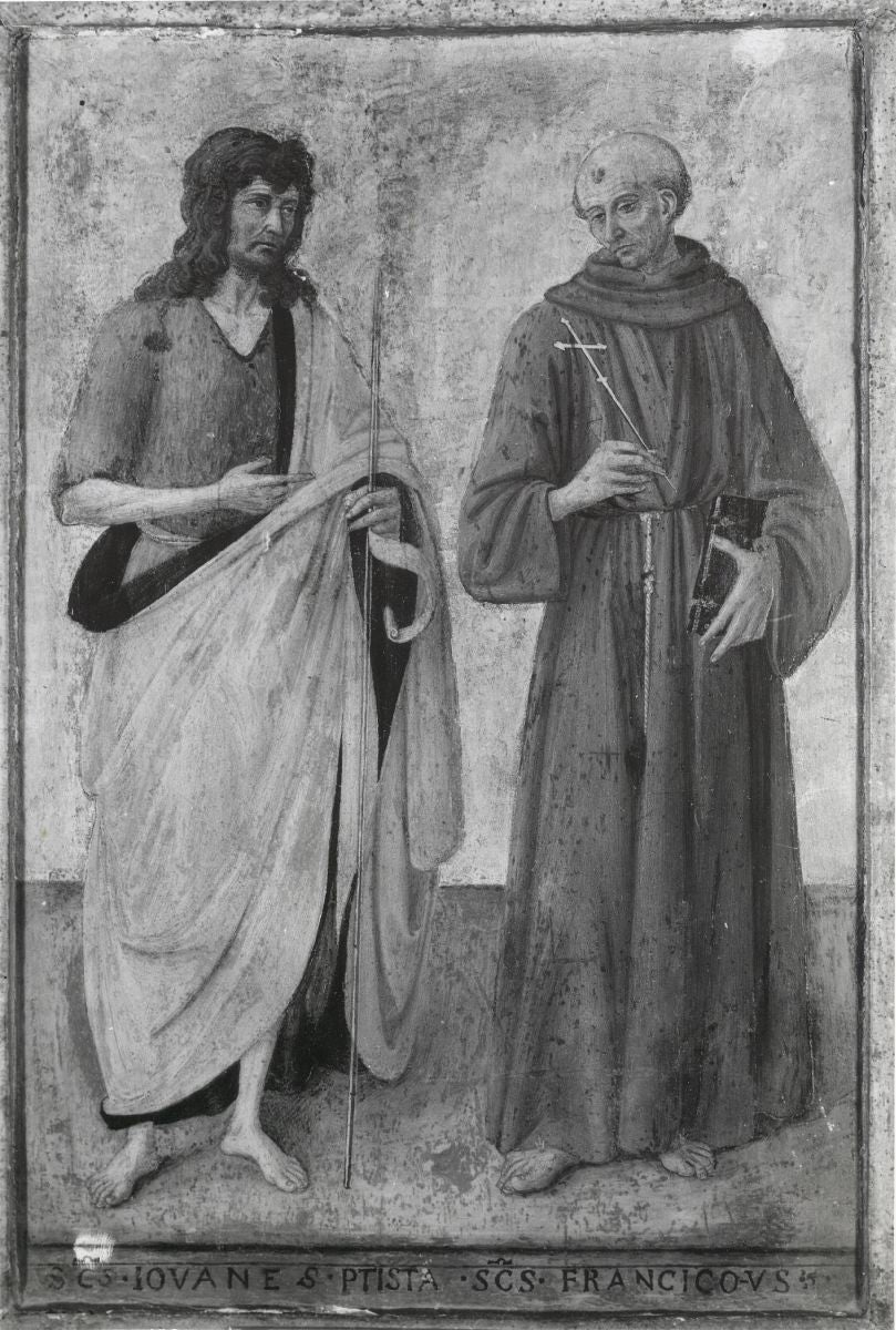 Saint Jean-Baptiste et Saint François d’Assise - Cosimo Rosselli - Alpha Reproduction