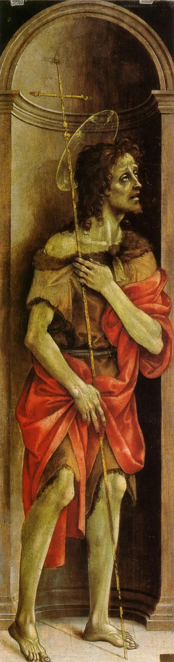 Saint Johannes Døperen - Filippino Lippi