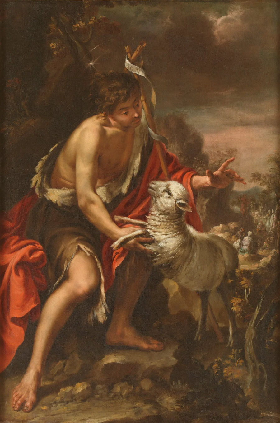 Saint Johannes Døperen - Juan de Valdés Leal